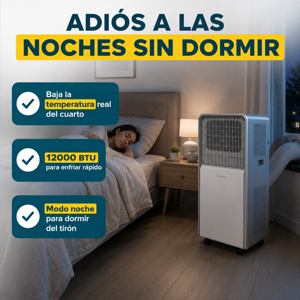 Las noches de verano en las que no pegas ojo se acabaron