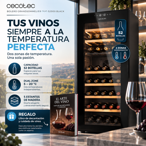 GrandSommelier Duo 52000 – La Bodega Premium para tu Hogar