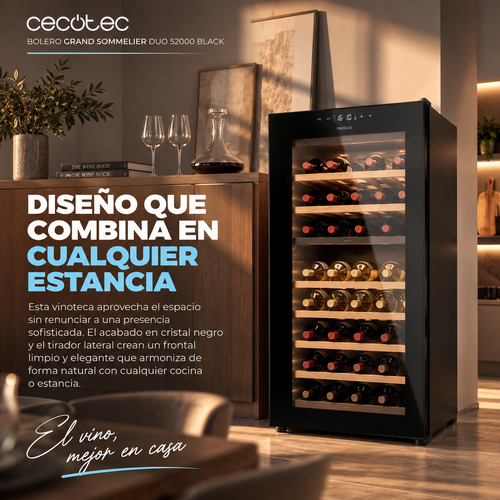 GrandSommelier Duo 52000 – La Bodega Premium para tu Hogar
