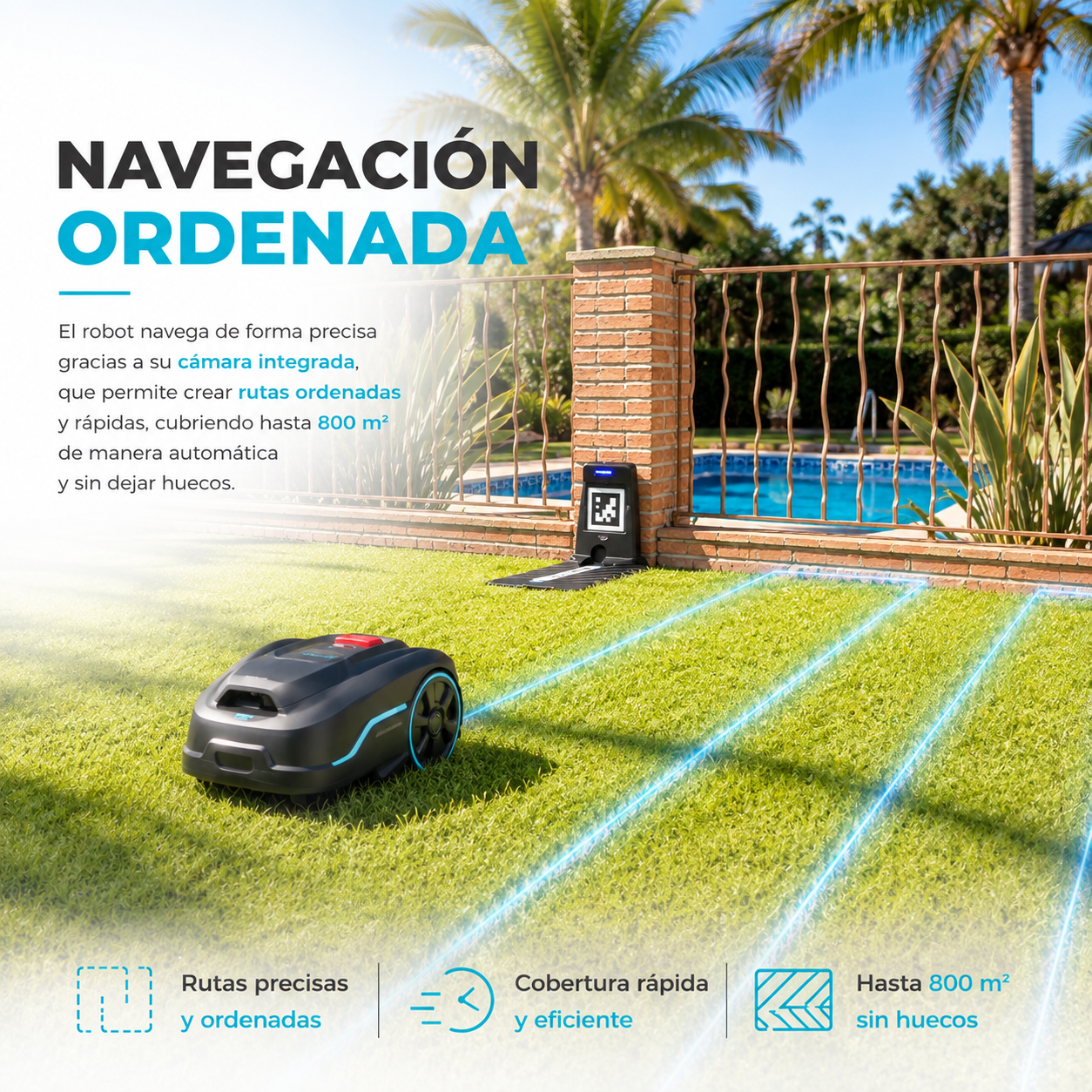 Un corte ordenado, rápido y sin dejar zonas atrás