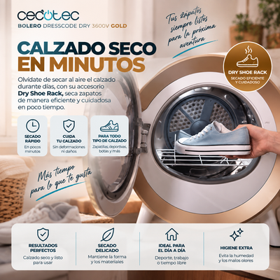 Bolero DressCode Dry 3600V | Seca, Alisa y Cuida tus Prendas
