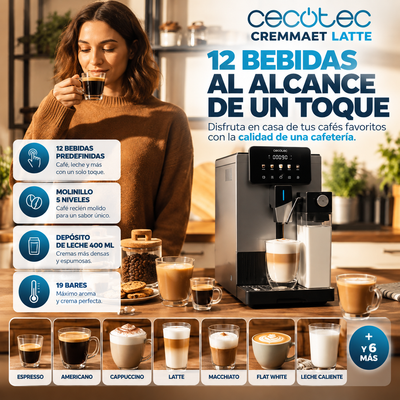 Cremmaet Latte – Tu Cafetería Favorita en Casa