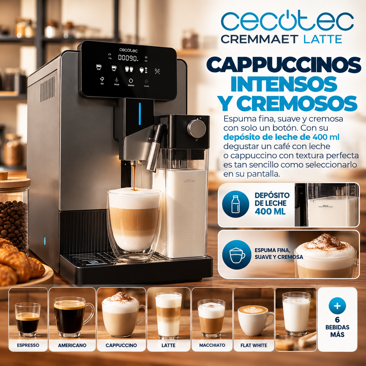 Cremmaet Latte – Tu Cafetería Favorita en Casa