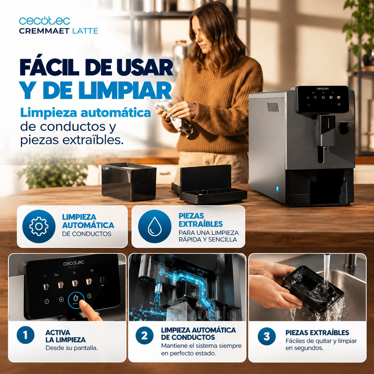 Tecnología inteligente para un café perfecto, siempre