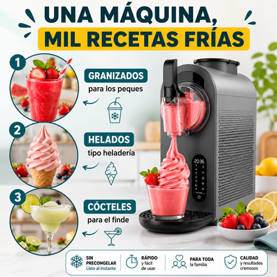 Twist&Ice Cream – Tu heladería y chiringuito en la encimera de casa
